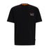 CAMISETA NEGRA TEE RECORDS BOSS
